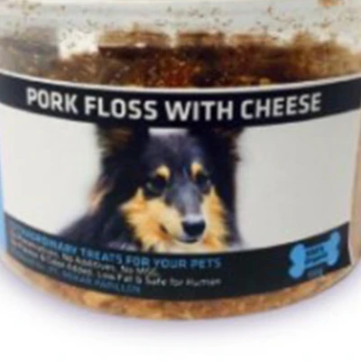 Gambar Papillon Camilan Anjing Pork Floss & Cheese 100 gr