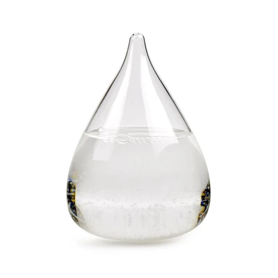 Gambar Ataru 8x11.2 Cm Dekorasi Meja Storm Glass - Transparan