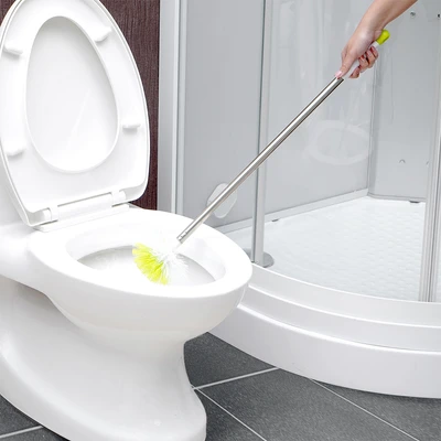 Gambar Proclean Sikat Kamar Mandi Dengan Handle - Putih