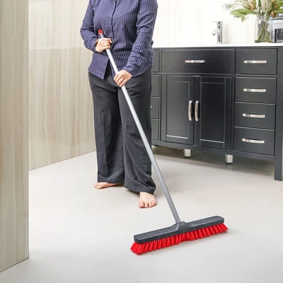 Gambar Proclean Sikat Lantai Dengan Handle - Merah