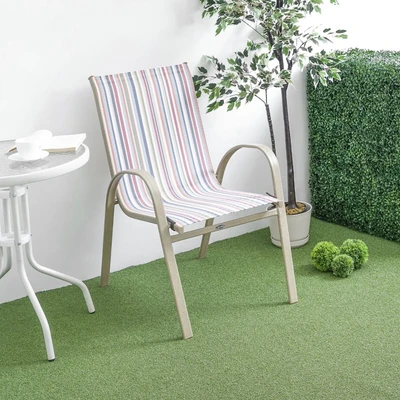Gambar Soleil Texteline Kursi Teras Stripe