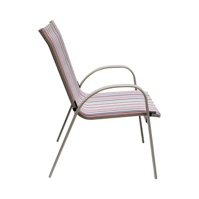 Gambar Soleil Texteline Kursi Teras Stripe