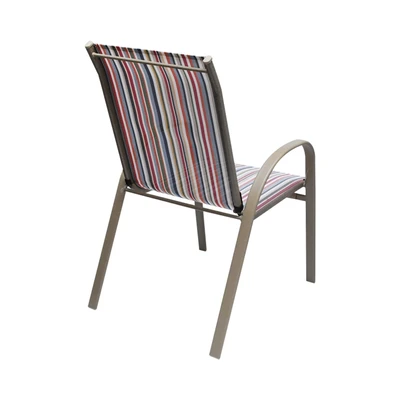 Gambar Soleil Texteline Kursi Teras Stripe