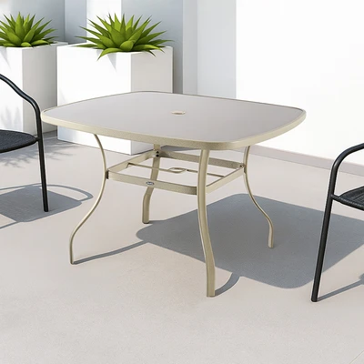 Gambar Soleil Meja Makan Outdoor - Abu-Abu