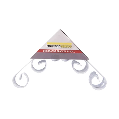 Gambar Masterspace Bracket Rak Scroll 15x15 cm - Putih