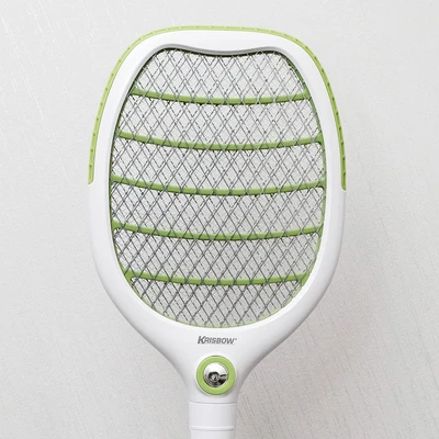 Gambar Krisbow Raket Nyamuk Rechargeable - Putih/Hijau