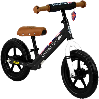 Jual London Taxi 12 Inci Sepeda Anak Kick Bike Hitam Terbaru Ruparupa