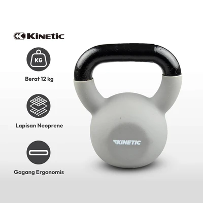 Gambar Kinetic Neoprene Kettlebell 12 Kg