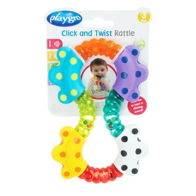 Gambar Playgro Rattle Click And Twist 112055