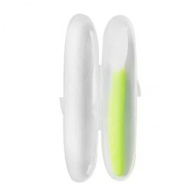 Gambar Nuby Garden Fresh Silicone Spoon Dengan Case 113260