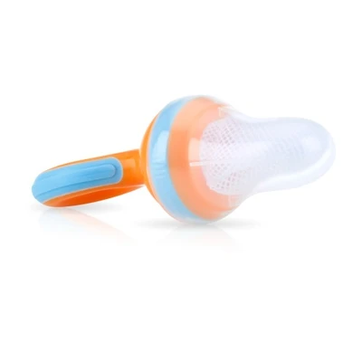 Gambar Nuby Dot Nibbler Garden Fresh Tm Orange Blue