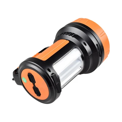 Gambar Powerlite Senter Led Rechargeable Dengan Lentera 7 Watt - Orange