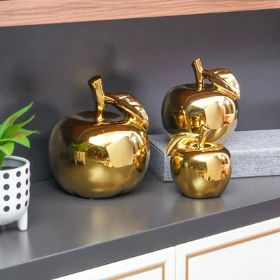 Gambar Informa Miniatur Dekorasi Apple - Gold