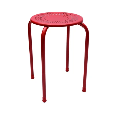 Gambar Soleil Bangku Metal - Merah