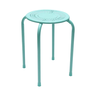 Gambar Soleil Bangku Metal - Turquoise