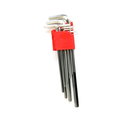 Gambar Krisbow Set 9 Pcs Kunci L Hex 1.5-10mm