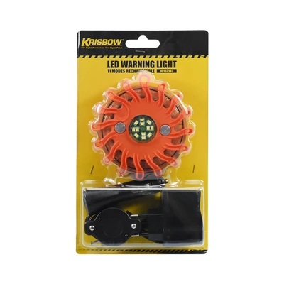 Gambar Krisbow Lampu Warning Rechargeable 11 Mode