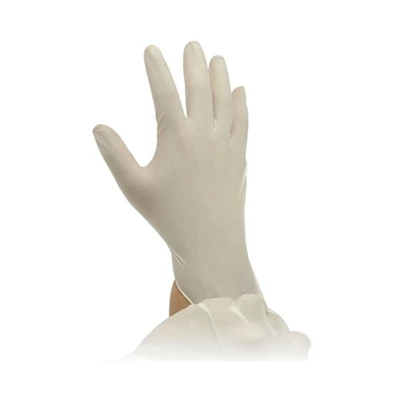 Gambar Krisbow Sarung Tangan Pengaman Latex Disposable Ukuran L Set 100 pcs