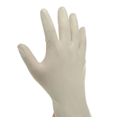 Gambar Krisbow Sarung Tangan Pengaman Latex Disposable Ukuran L Set 100 pcs