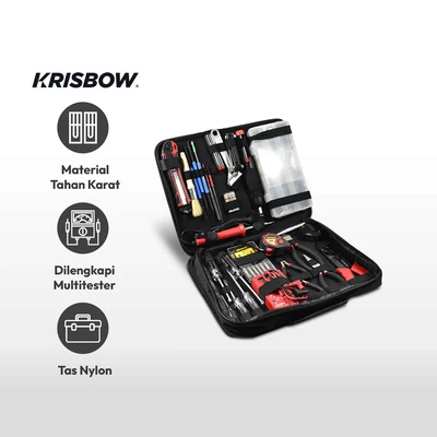 Gambar Krisbow Set 40 Pcs Perkakas Elektronik