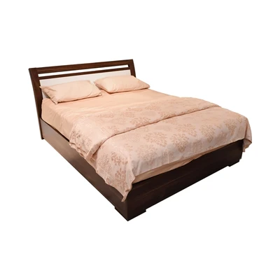 Gambar Informa 160x200 cm Olin Tempat Tidur - Putih/Walnut