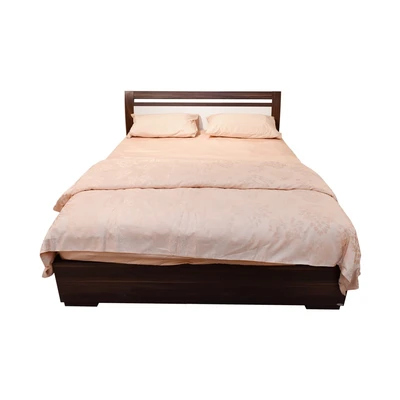 Gambar Informa 160x200 cm Olin Tempat Tidur - Putih/Walnut