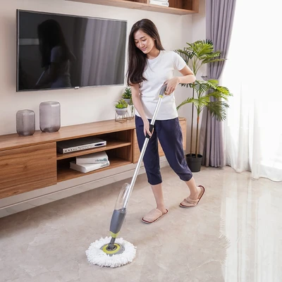 Gambar Proclean Alat Pel Kering Dengan Spray - Hijau
