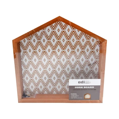 Gambar Hiasan Dinding 44.5x45 Cm Cork Board Pentagon