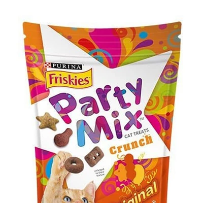Gambar Party Mix 60 Gr Friskies Camilan Kucing Classic