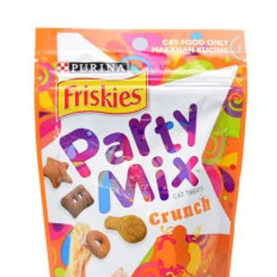 Gambar Party Mix 60 Gr Friskies Camilan Kucing Mixed