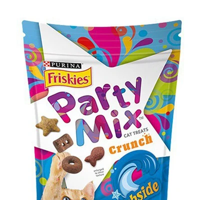 Gambar Party Mix 60 Gr Friskies Camilan Kucing Beachside