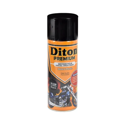 Gambar Diton Cat Semprot Motor Premium 400 Ml - Hitam