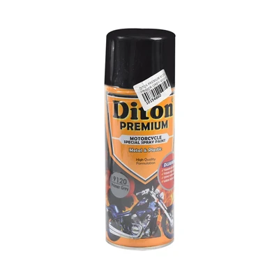 Gambar Diton Cat Semprot Motor Premium 400 Cc - Primer Grey