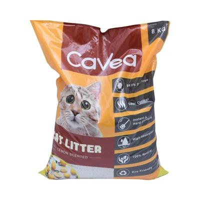 Gambar Cavea 8 Kg Pasir Kucing Aroma Lemon