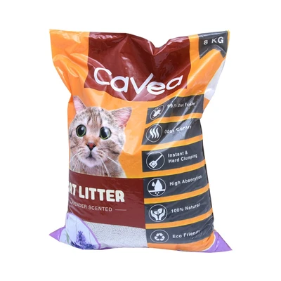 Gambar Cavea Lavender Pasir Kucing Quick Clumping 8 kg