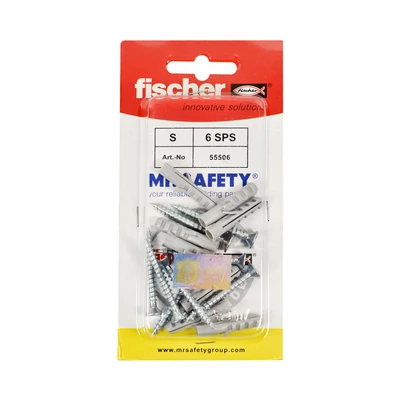 Gambar Fischer Set Sekrup Nilon S6Sps