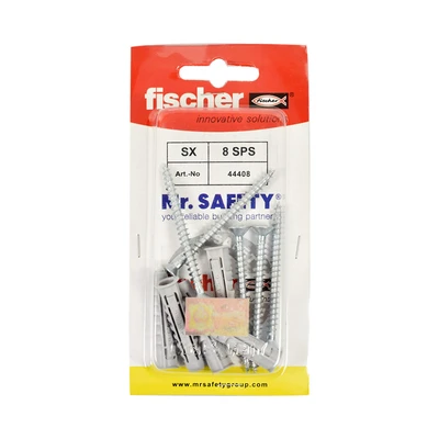 Gambar Fischer Set Sekrup Nilon S8Sps