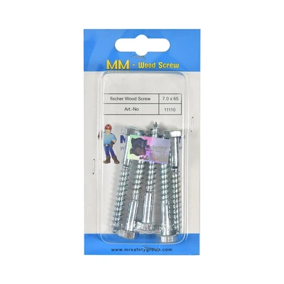 Gambar Mr.Safety Sekrup Kayu 7X65 mm