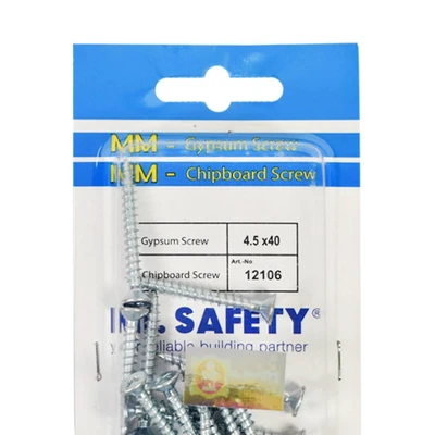 Gambar Mr.Safety Set Sekrup Chipboard 4.5X40 Sp