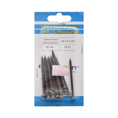 Gambar Mr.Safety Set Sekrup Gipsum 7X2.5 Inch 20 Pcs