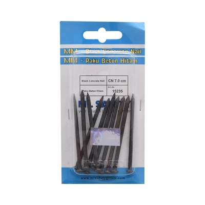 Gambar Mr.Safety Set Paku Beton 7 cm - Hitam
