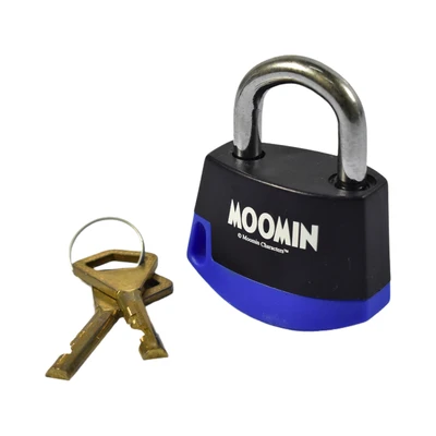 Gambar Abloy Classic Gembok Moomin Troll - Biru