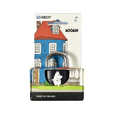 Gambar Abloy Classic Gembok Moomin Troll - Biru