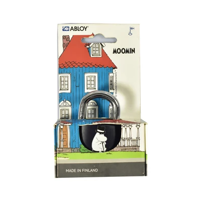 Gambar Abloy Classic Gembok Moomin Pappa - Biru