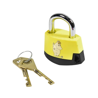 Gambar Abloy Classic Gembok Moomin Snorkmaide - Kuning