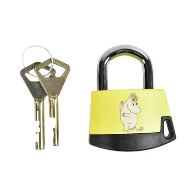 Gambar Abloy Classic Gembok Moomin Snorkmaide - Kuning