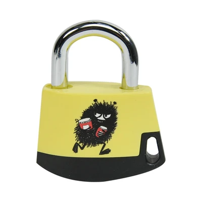 Gambar Abloy Classic Gembok Moomin Stinky - Kuning