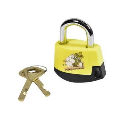 Gambar Abloy Classic Gembok Moomin Troll & Snufkin - Kuning