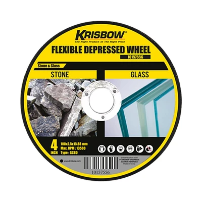Gambar Krisbow Mata Gerinda Flexible Depressed 10x0.2x1.5 cm
