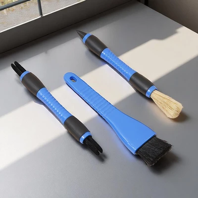 Gambar Proclean Set Sikat Pembersih Interior Mobil - Biru